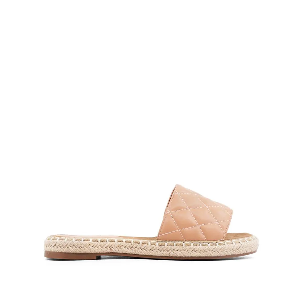 Catherine Quilted Slides